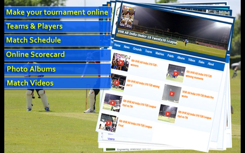 Cricket Tournaments Online body image